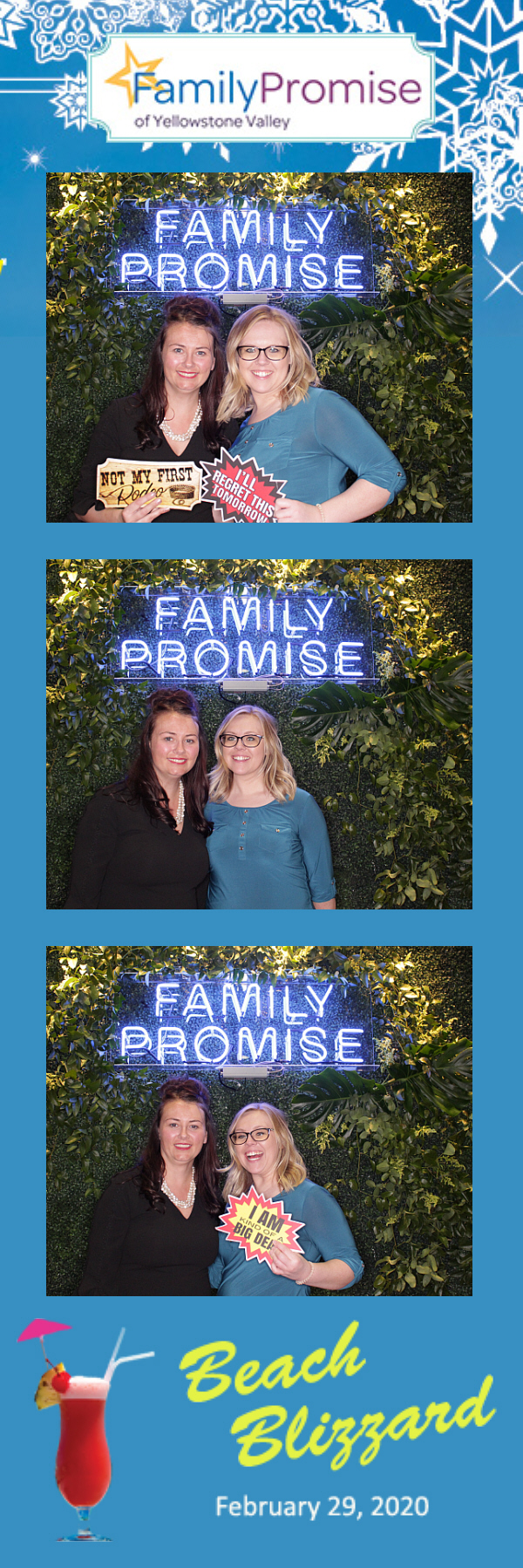 Beach Blizzard Party for a Promise- A Toast To 15 Years! | View more photos from the event at gallery.photoboothbillings.com/u/PhotoBoothBillings/Beach-Blizzard-Party-for-a-Promise-A-Toast-To-15-Years